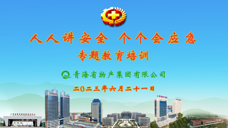 提高安全管理水平 落實(shí)全員安全責(zé)任&mdash;&mdash;集團(tuán)安委會(huì)舉辦2023年&ldquo;人人講安全，個(gè)個(gè)會(huì)應(yīng)急&rdquo;專題教育培訓(xùn)