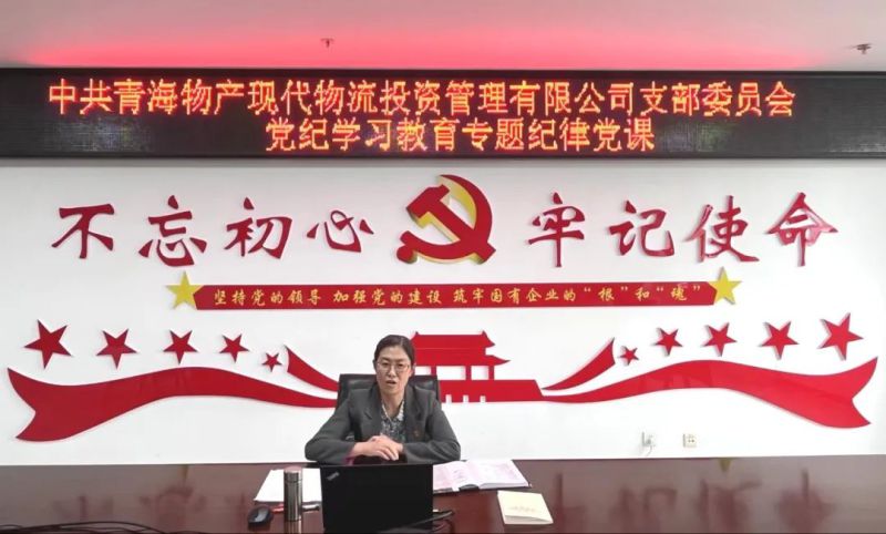 嚴明紀律作風(fēng) 永葆政治本色&mdash;&mdash;集團黨委書記、董事長劉玲同志講授專題紀律黨課