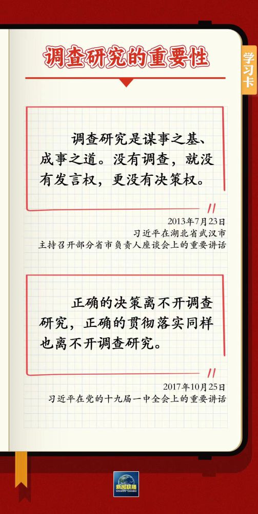 學(xué)習(xí)卡丨如何深入調(diào)查研究？跟總書記學(xué)習(xí)&ldquo;五字訣&rdquo;