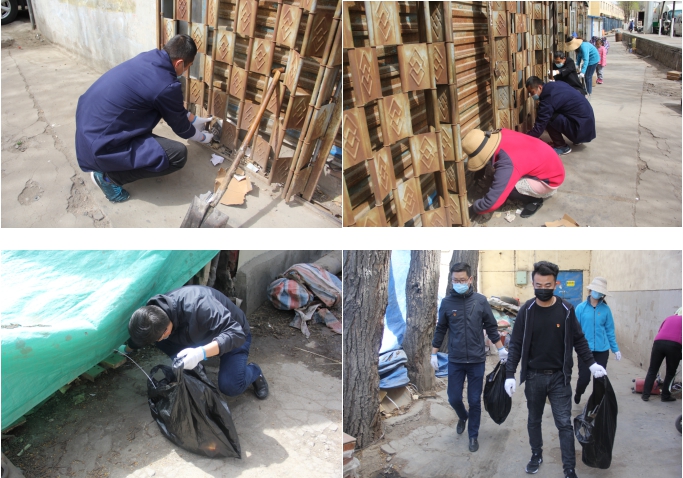 中共青海省第三建筑工程有限公司支部委員會開展&ldquo;黨旗領(lǐng)航，愛衛(wèi)同行&rdquo;主題黨日活動